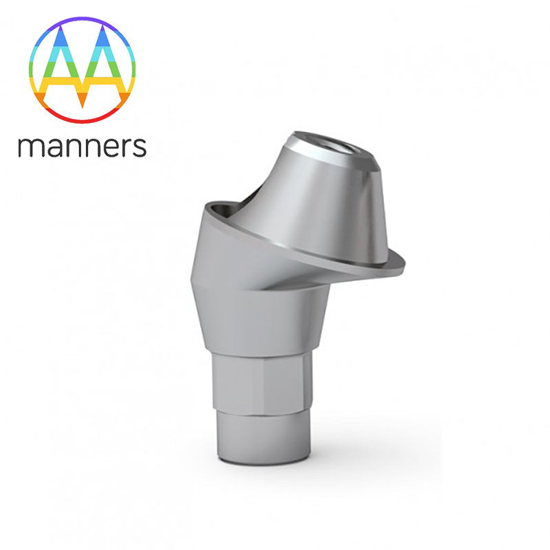 angulated abutment for regular implant 45 deg angulated abutment for regular implant 45 deg