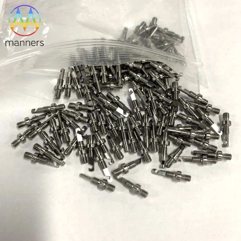 Chikago xaridorlari 200 dona maxsus CNC ishlov berish titanium qotishma qisml...