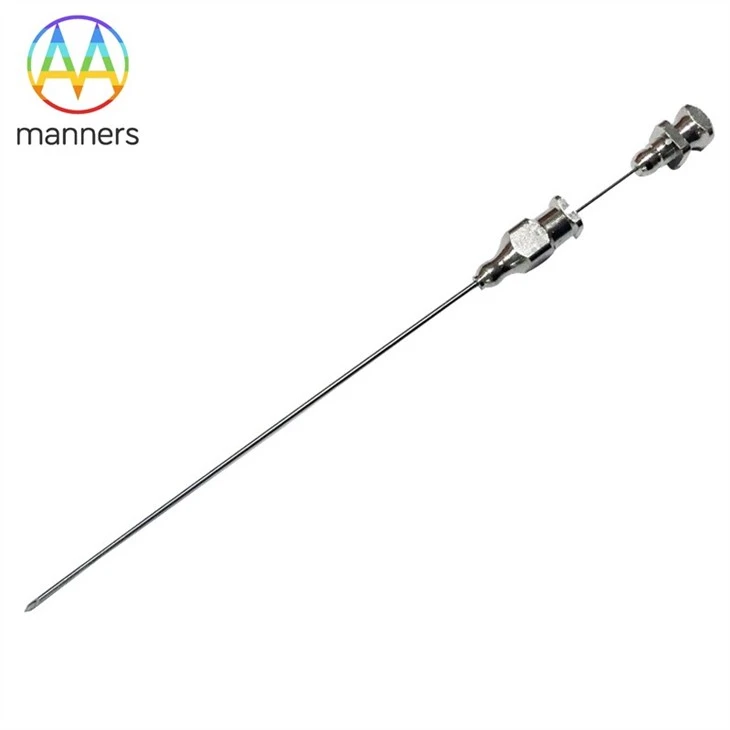 Puncture Needle With Sharp Pointed Tip Ending