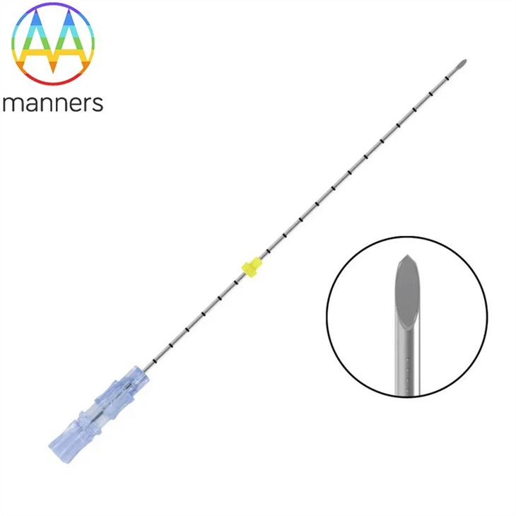 Disposable PTC Echogenic Needle