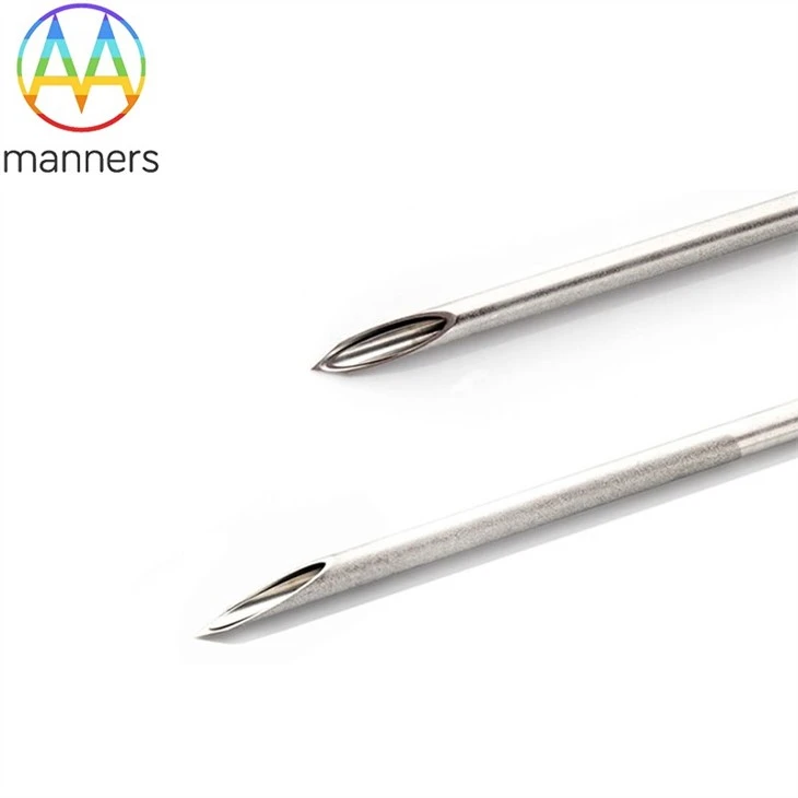Double Lumen Aspiration Needle With Echo Tip Marking