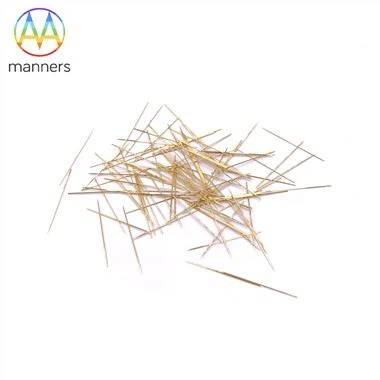 Kosmetik rulon uchun oltin qoplamali mikro igna