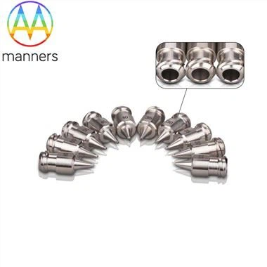 Yuqori aniqlikdagi ko'krak turi zanglamaydigan po'latdan tarqatish ignasi
