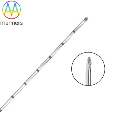 Zanglamaydigan po'latdan yasalgan Tuohy kanül